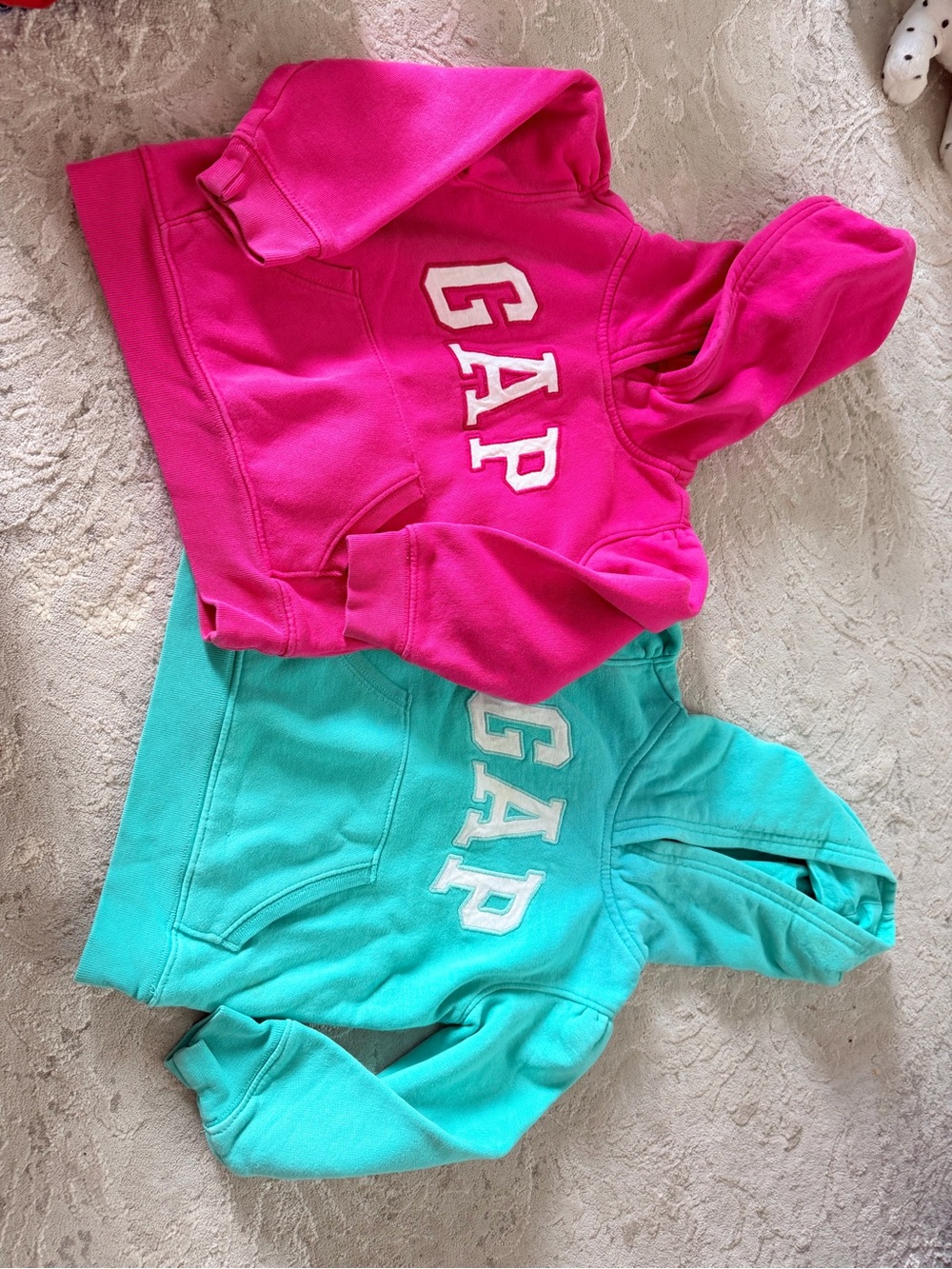 GAP Bright Pink Pullover Hoodie